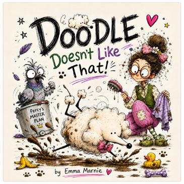 Cover of Doodle Doesn’t Like That! by Emma Marnie