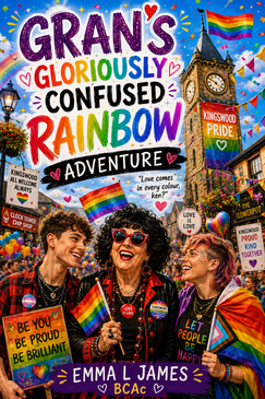 Cover of Gran’s Gloriously Confused Rainbow Adventure by Emma L James