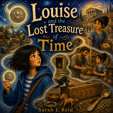 Cover of Louise and the Lost Treasure of Time by Sarah L Reid