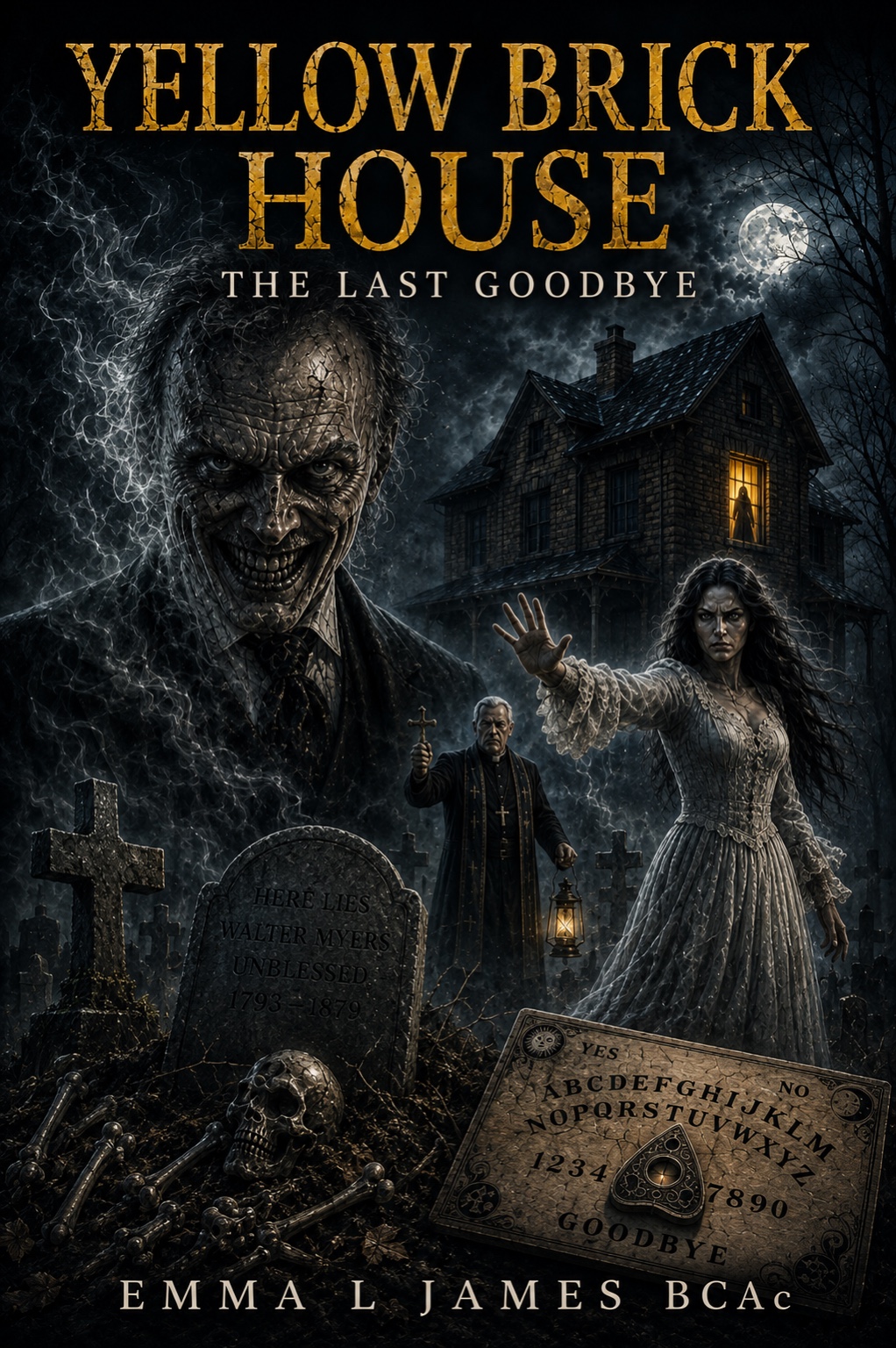 Cover of Yellow Brick House: The Last Goodbye by Emma L James BCAc